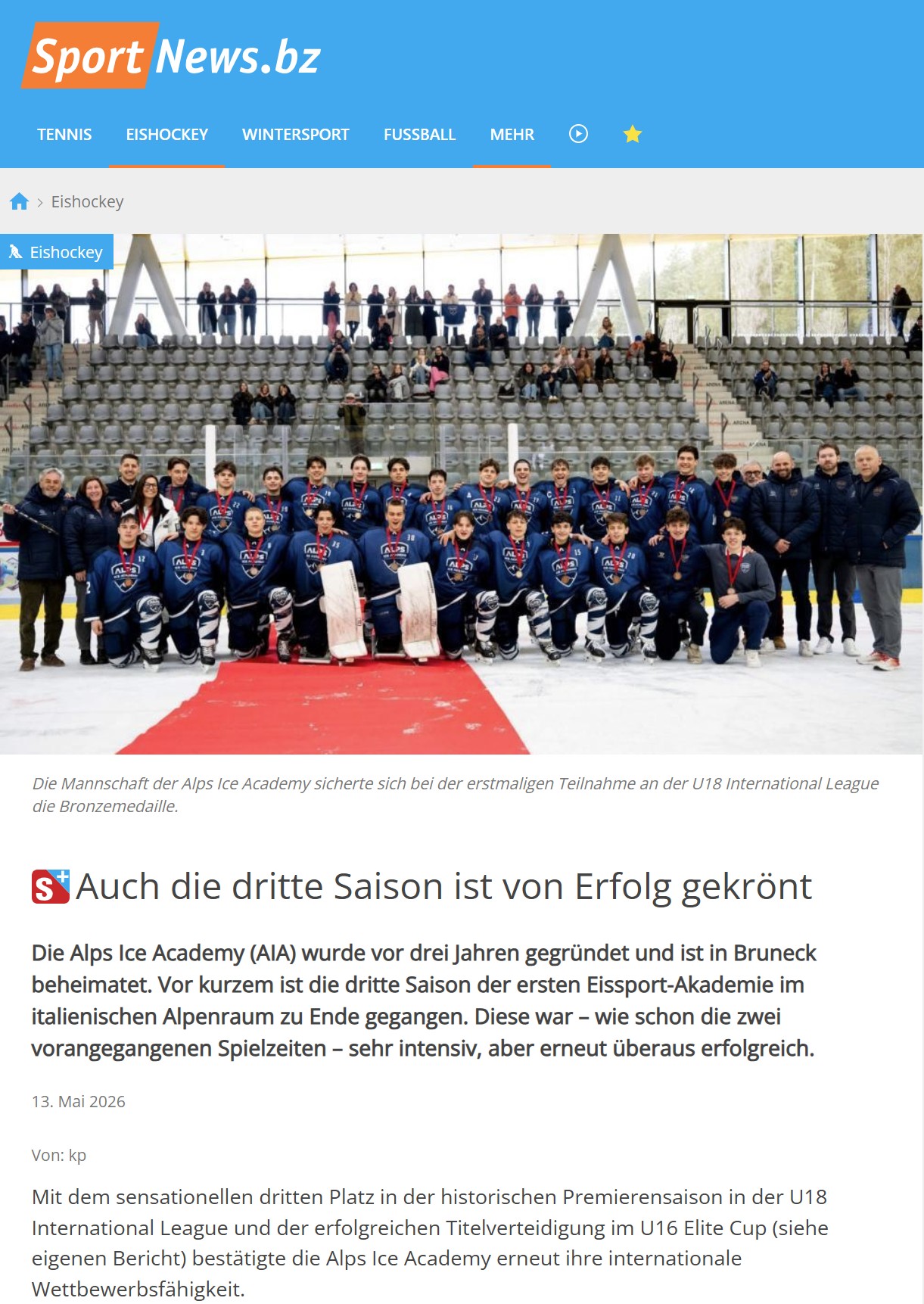 SportNews.bz, 13-05-26